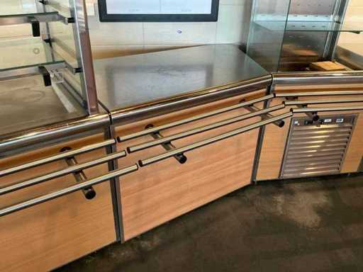 Meuble de restauration en inox
