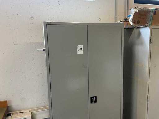 Cabinet with contents