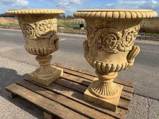 Blumentopf (2x)