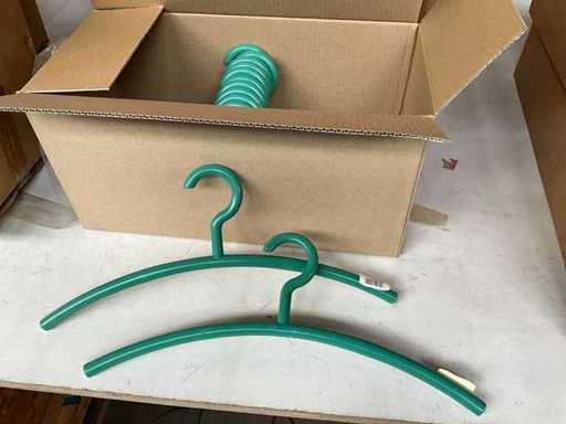 Cintre à linge en plastique vert (81x)
