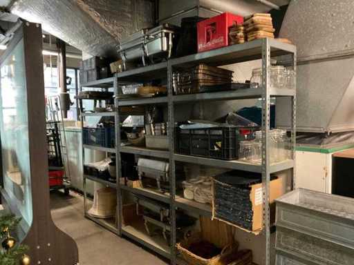 Batch of catering supplies