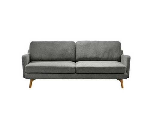 Sofa 3-seater Argo dark grey