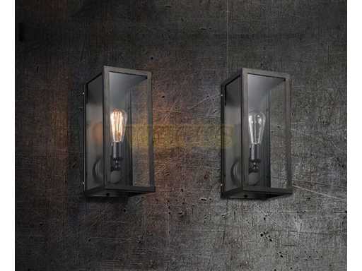 (21x) Kubus Wandlamp