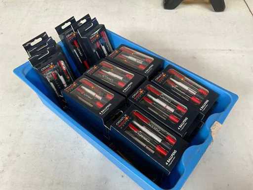 Set penna a sfera Max Verstappen Red Bull Racing in 4 pezzi (30x)