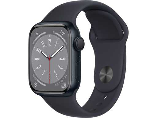Apple - Series 8 - Smartwatch GPS Midnight Aluminium