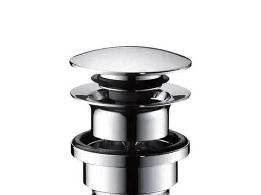 Hansgrohe 501000000 Waste Set Push-Open-Chrom