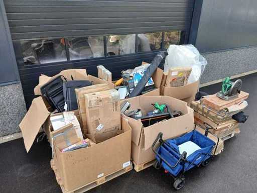 Towary z powrotem palet (6x)