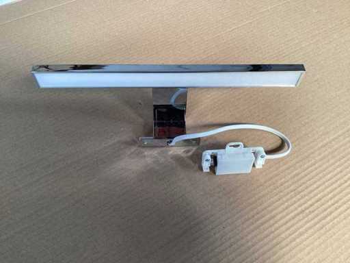 Oglindă Differnz LED iluminat crom (60x)