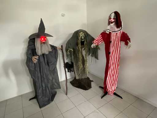 Poupée animatronique d’Halloween (3x)