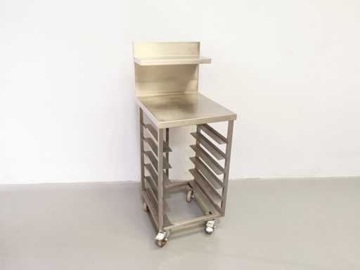 PROFFIL - Acier - Table de travail en acier inoxydable