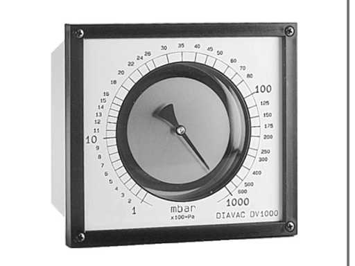 Posemètre à vide Leybold DIAVAC DV 1000 + 55 fois différents composants