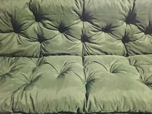 Cushion for garden bench 100X150cm- Green