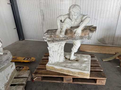 Set van 2 tuinbeelden