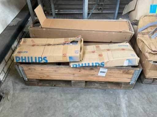 Partij diverse verlichting bevestigingsmateriaal