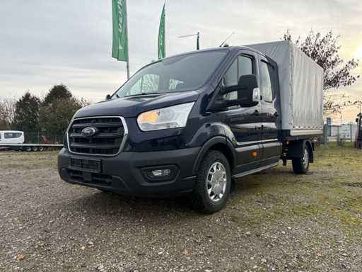 Ford Transit Pritsche mit Plane, Doppelkabine (Baujahr 2019)