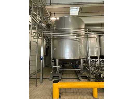 Goavec Engineering - Stalowy pionowy zbiornik magazynowy - 2014