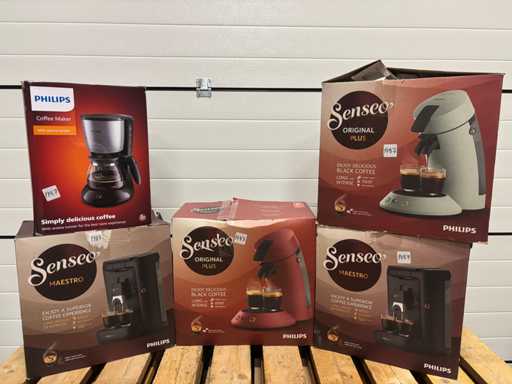 Lot - Coffee machine (5x)