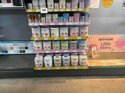 Rust-Oleum Little Stars Diverse muurverf, speelgoedverf en meubelverf (98x)