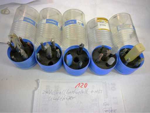 Garant - carbure massif + fraise HSS (24x)