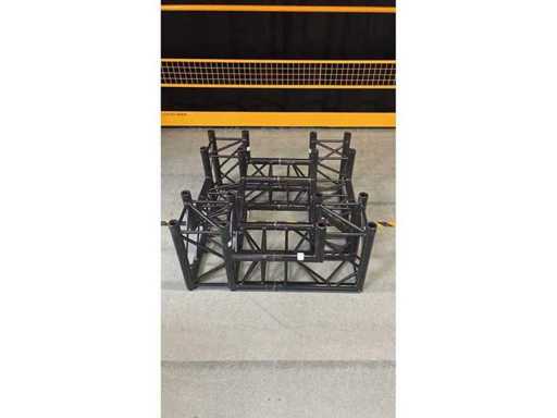 4x PROTRUSS S31 3-WAY CORNER 90° SQ30 BLACK