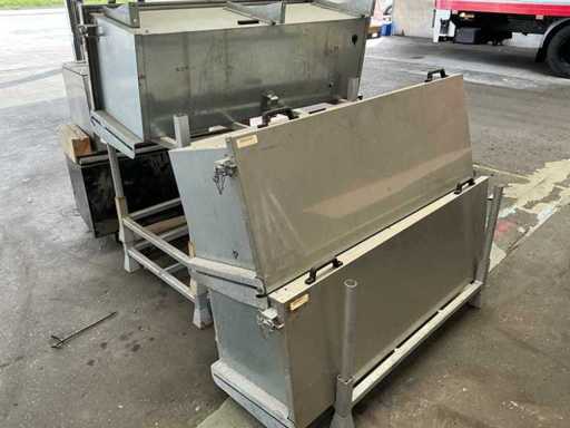 RVS Truck / Trailer gereedschapskist (3x)