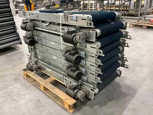 Soco systems Transportor cu role (8x)