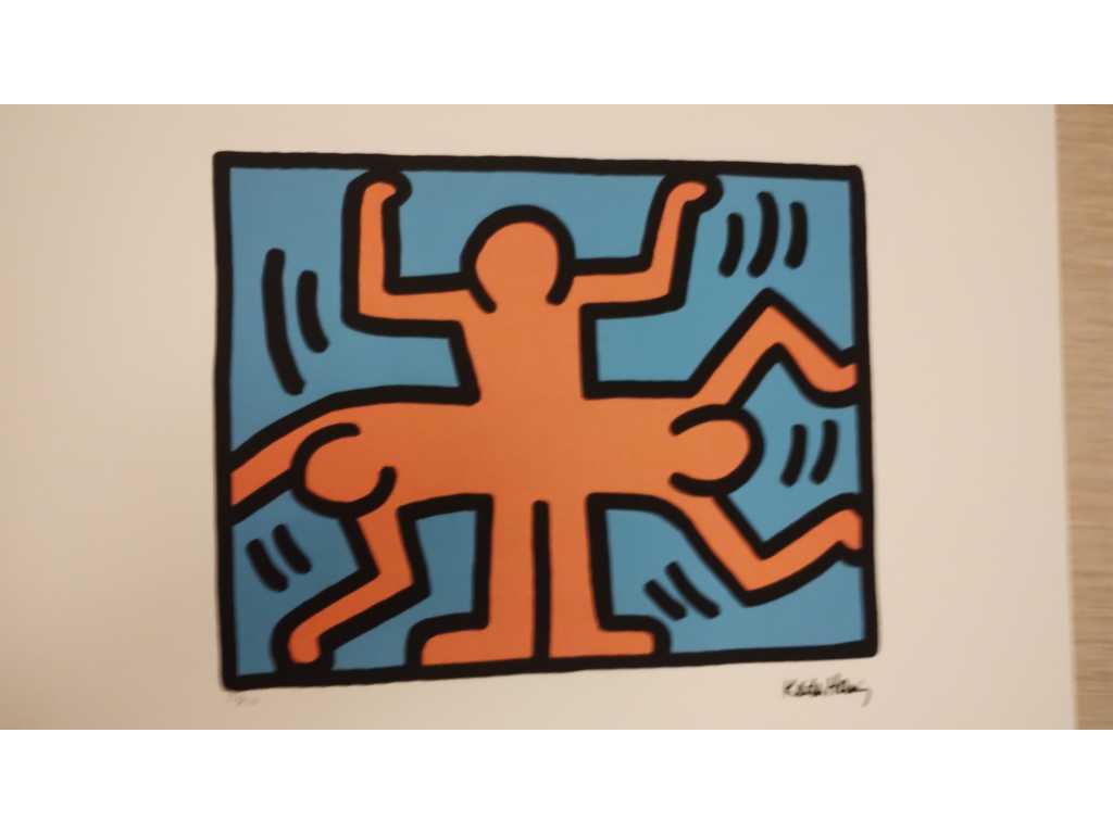 Keith Haring vrolijke mannetjes