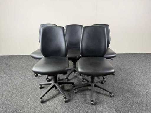 SITLAND - Chaise de bureau (5x)