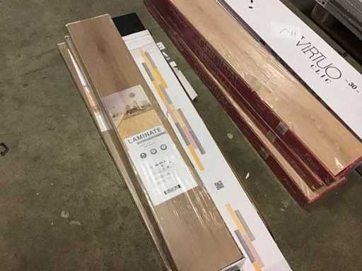 Pallet Laminaat en pvc vloer