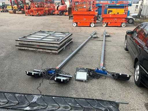 2021 Nemaco Revo Floodlight System with Ground Mounting Plates
