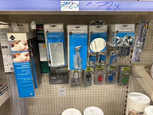 Toilettenset und Duschabflüsse (63x)