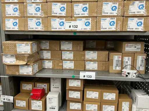 Gemengde partij van het assemblagepakket Hager/ABB
