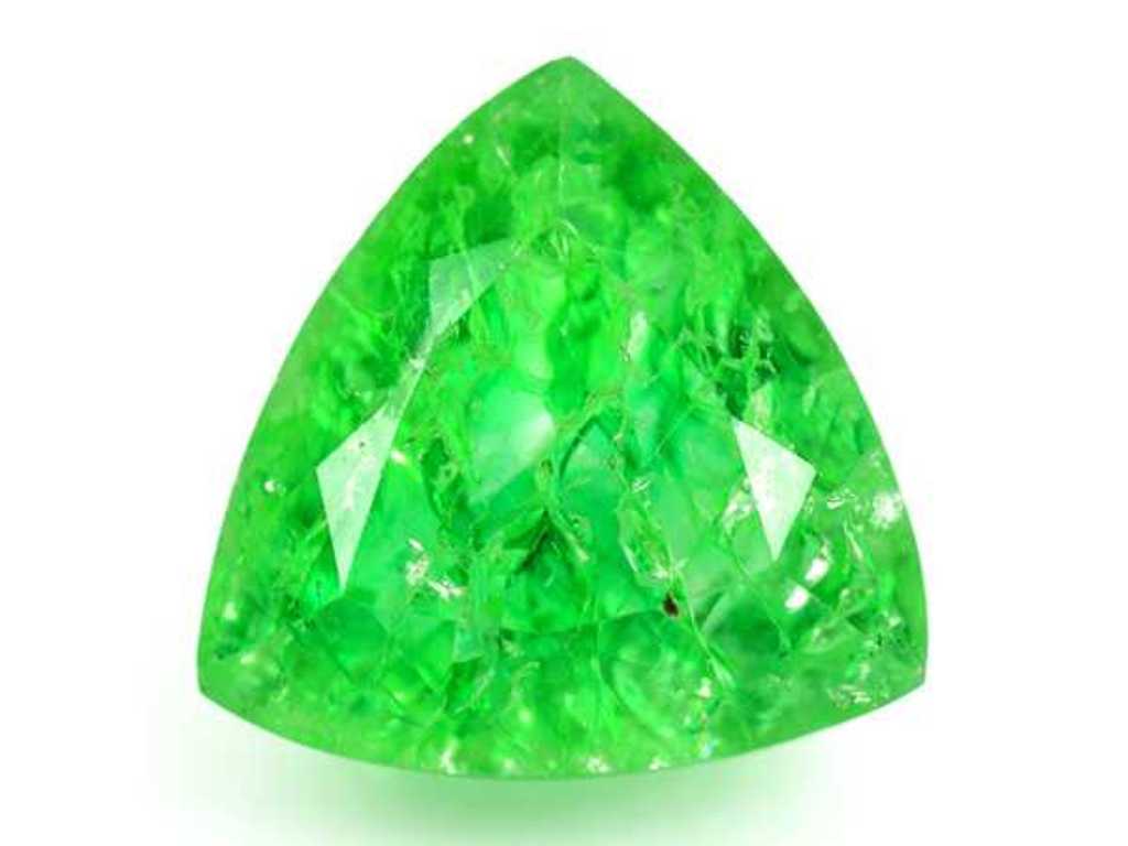 Natural Dyed Quartz (Green) 8.62 Carat