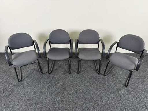 DAUPHIN - slede - Vergadertafel (4x)