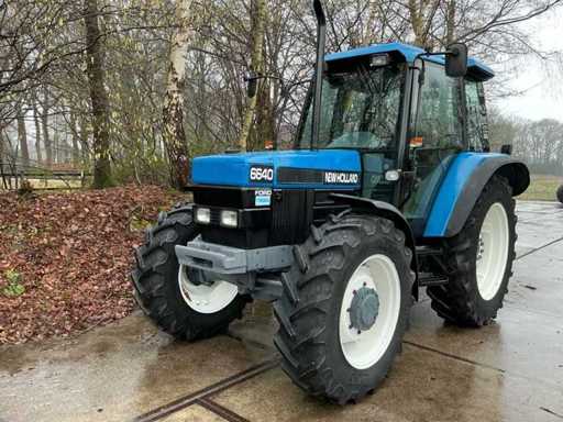 1996 New Holland 6640 Four wheel drive farm tractor