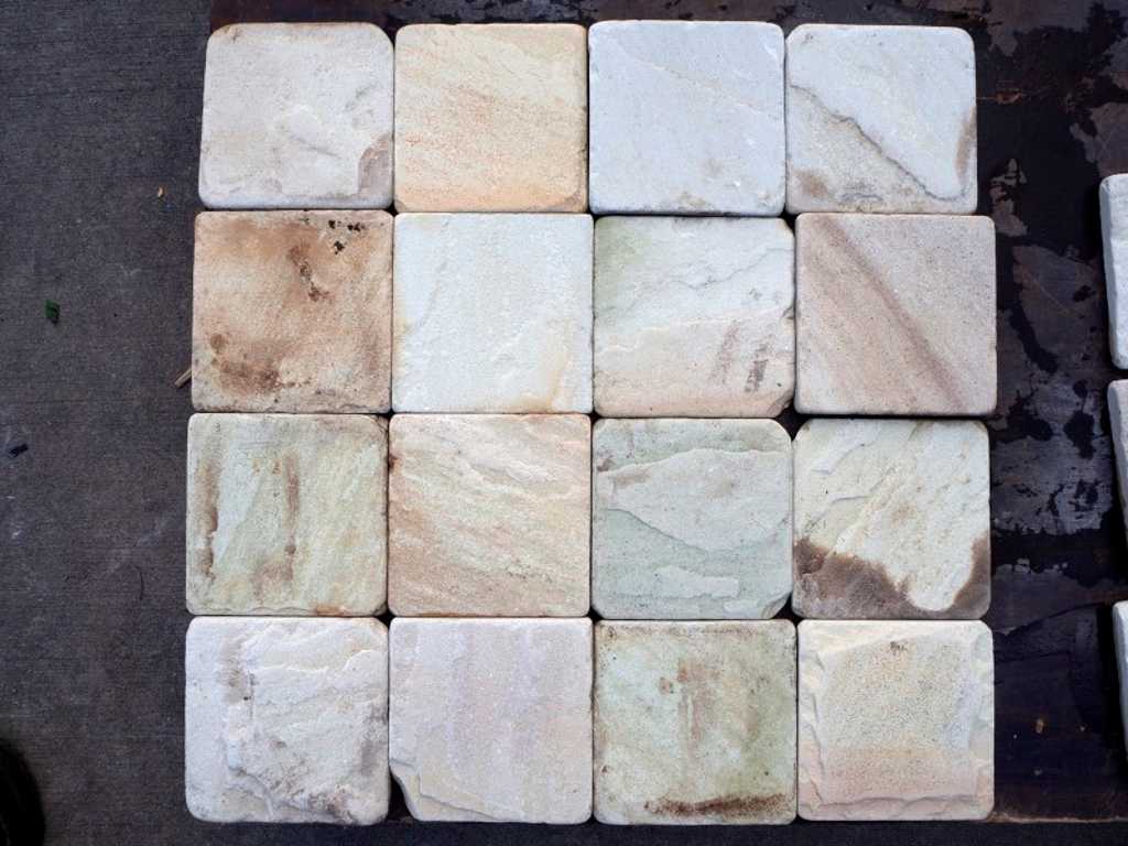 Natural stone tiles 26m²