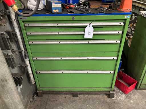 HUNI  Werkstattschubladenschrank mit Inhalt