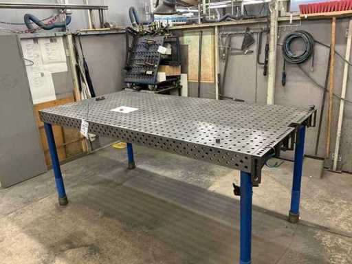 Perforated Welding Table