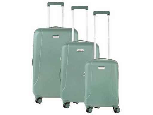 Carry On - Skyhopper 3pcs olive - Valiză de călătorie
