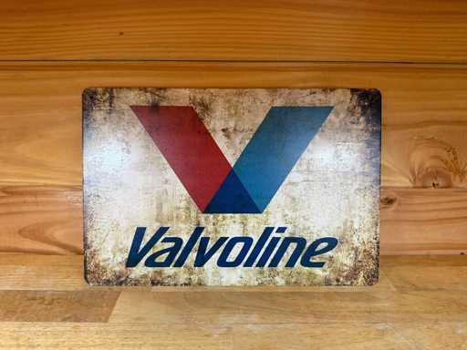 metaal reclame wandbord