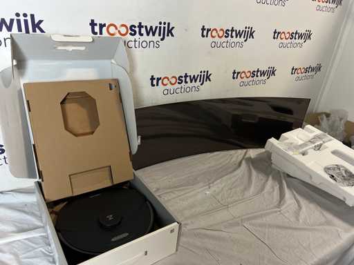 Roborock S7 MaxV Robotstofzuiger Zwart + Samsung Odyssey OLED G9 LS49DG912SUXEN Monitor