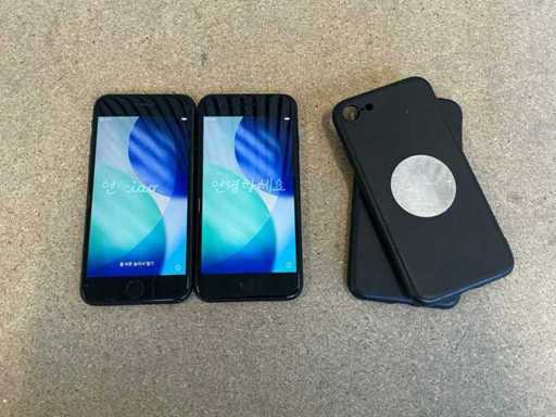 Apple iPhone SE (2022, 64GB) Telefon mobil (2x)