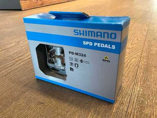 Shimano PD-M324 set pedalen SM-SH56 (3x)