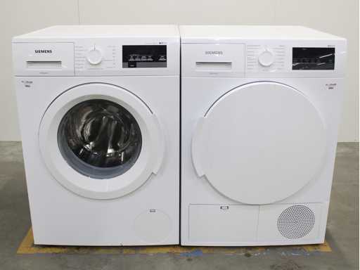 Siemens iQ500 iSensoric aquaStop iQdrive Wasmachine & Siemens iQ300 iSensoric Wasdroger