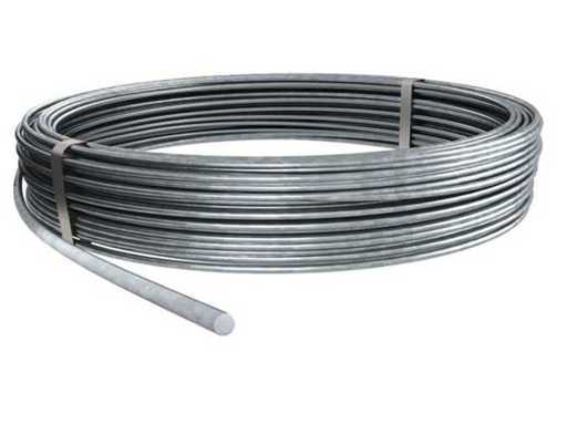 Drut stalowy, ocynkowany Rd10mm (0,625kg–1m) (80M) (160m)