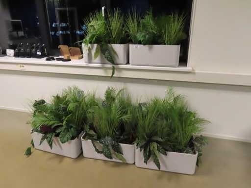 Kunstplant met pot (8x)