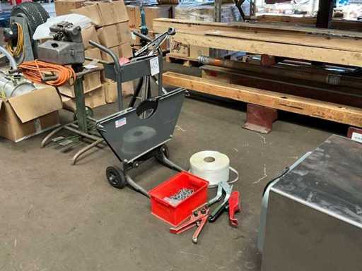 Staalband omsnoerwagen
