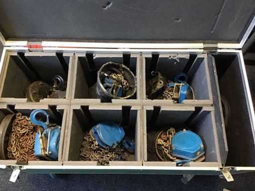PELL-FANT - Handkettenzug - Chain Hoists (6x)