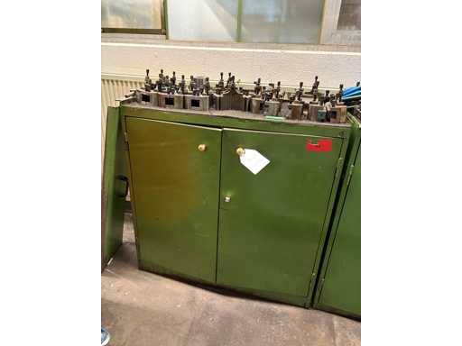   Workshop cabinet with contents