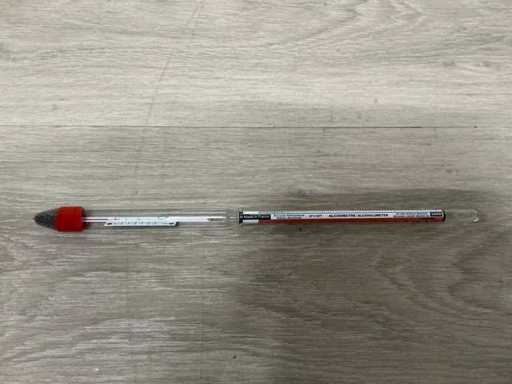 Alcoolmetru cu termometru (20x)